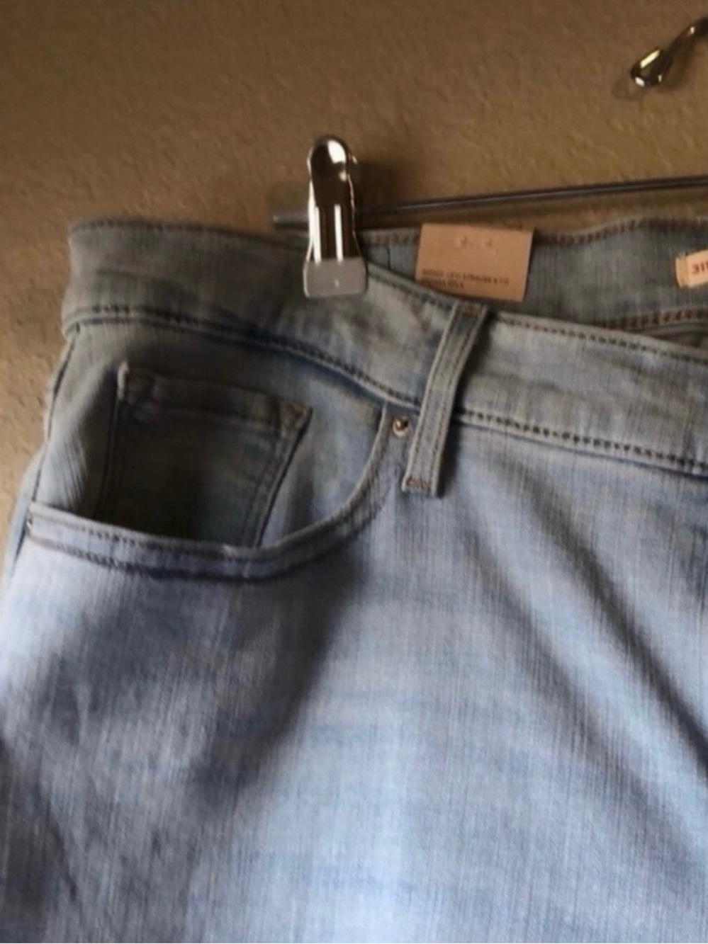 New Levi’s Jeans Women’s 311 Shaping Skinny Capris Casual Denim Blue Jean Sz 18W - Picture 3 of 13